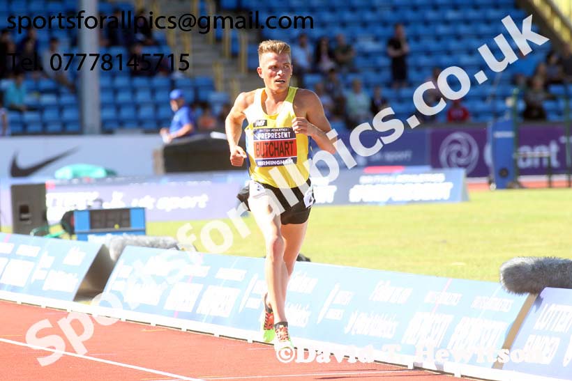 Mens 5000 metres, World Championship Team Trials, Alexander Stadium, Birmingham